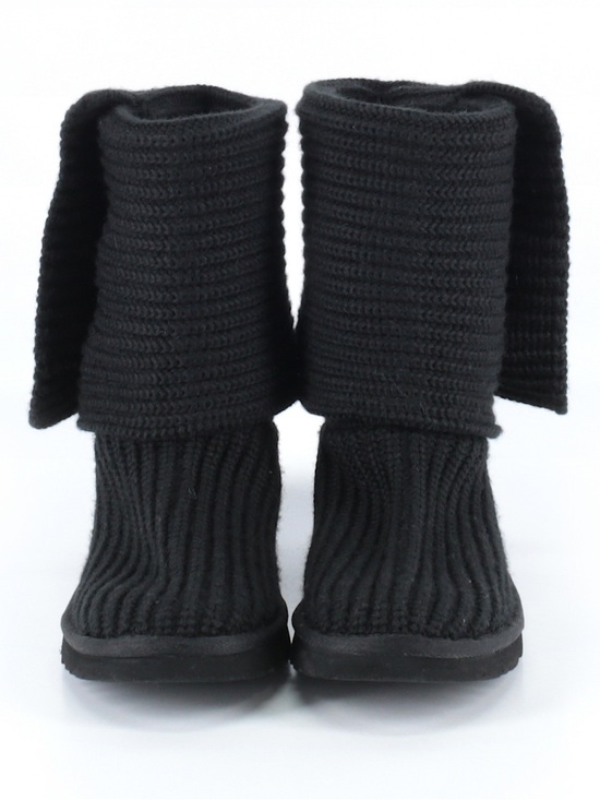 UGG Shoes - UGG Cozy Knit Buttoned Women's Black Booties